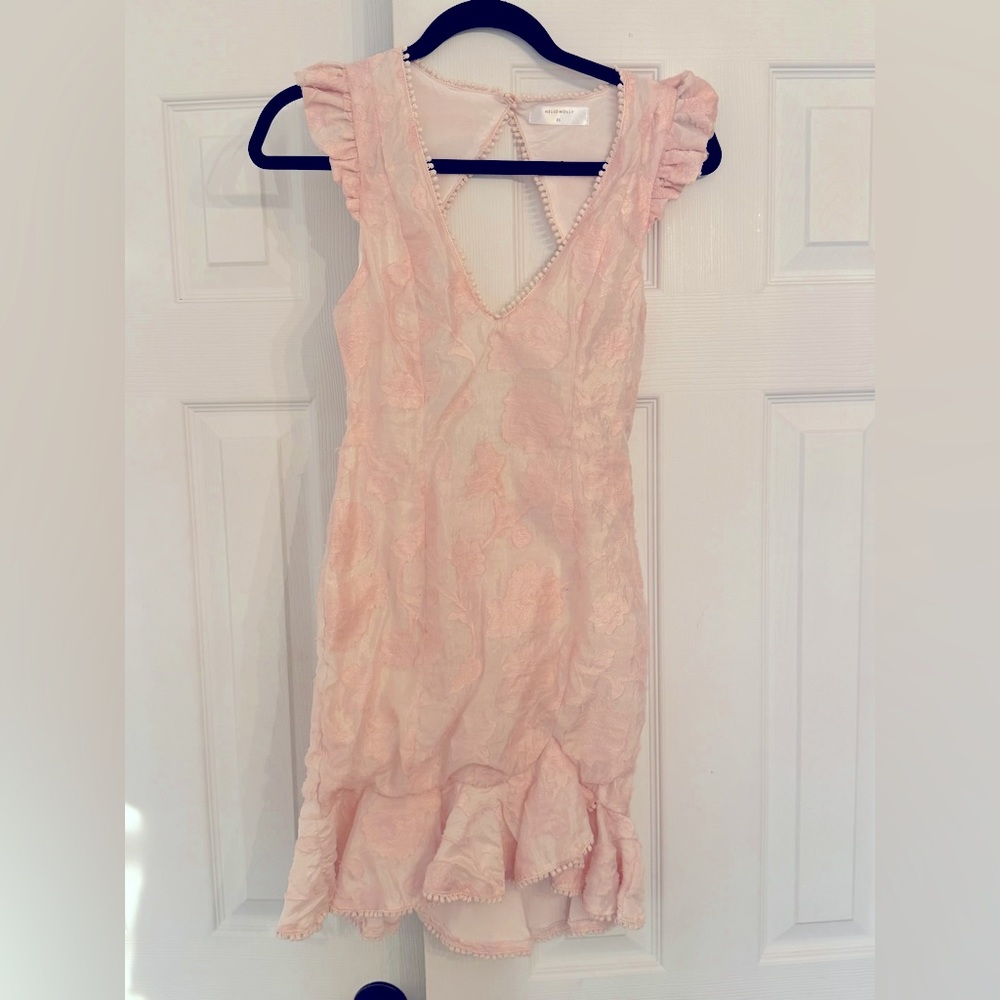 Hello Molly KEEP YOUR DREAMS DRESS BLUSH Dress